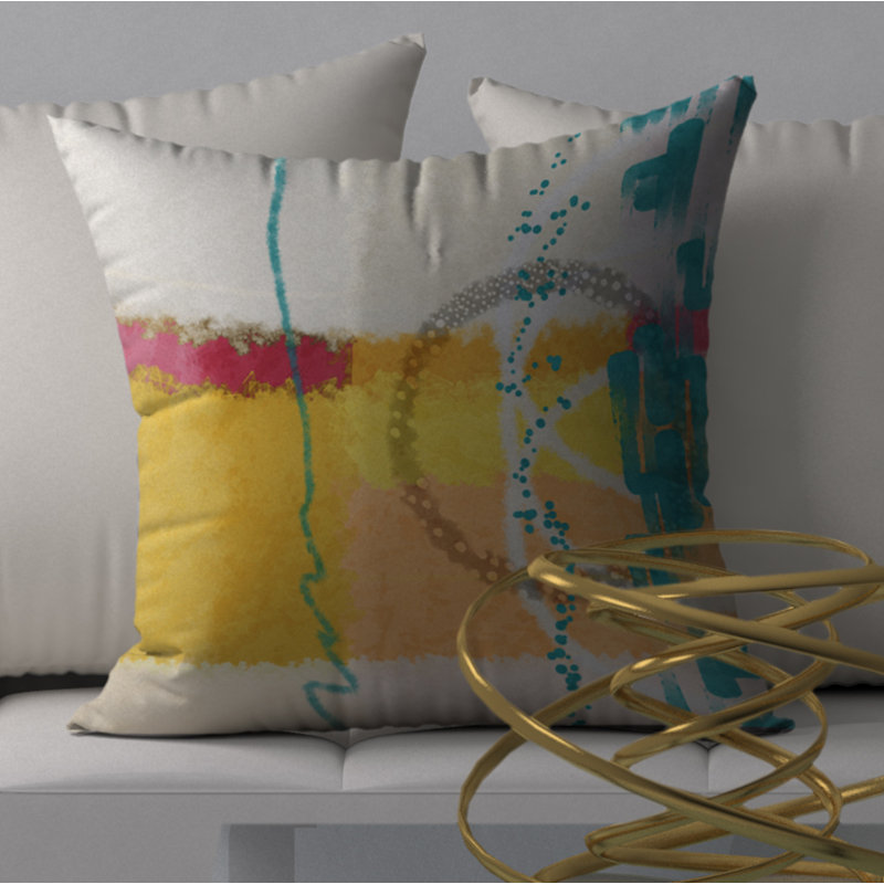 Reversible Throw Pillow, 20" x 20"