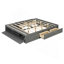 Structure de lit plateforme grand format avec 4 tiroirs de rangement et pied de lit relevable hydraulique, sans tête de lit-1568388975