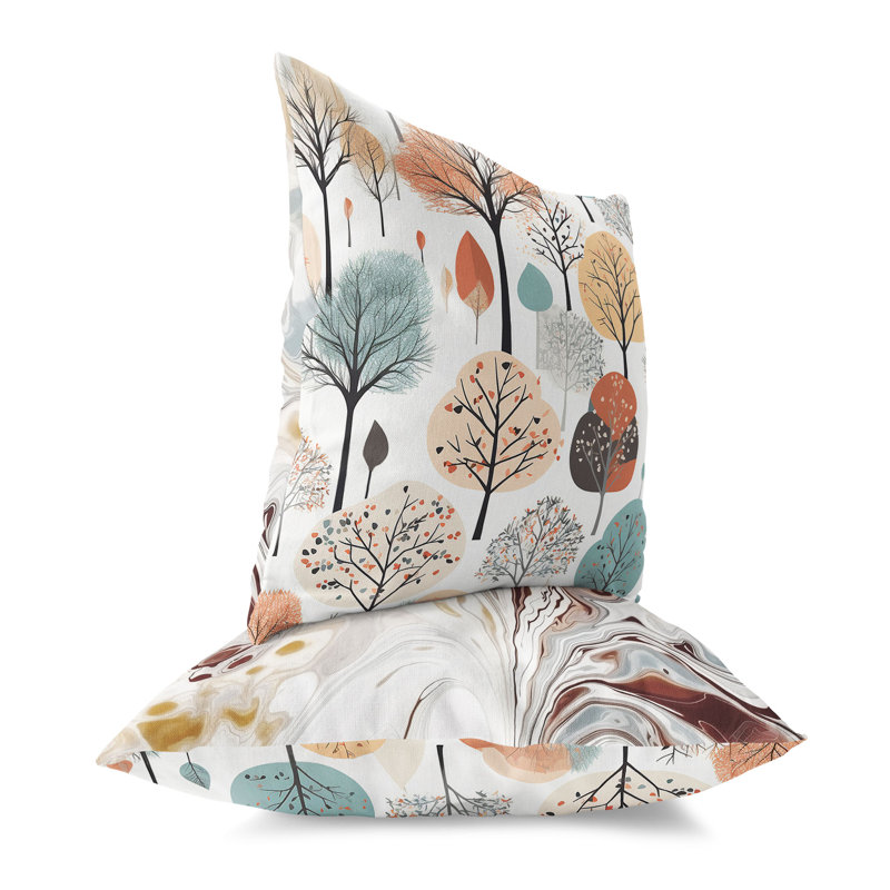 Coussin TreeTouched Prints, H 18 po x l 18 po