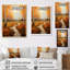 «Oldene Birch Woods Autumn Tapisserie V», reproduction sur toile-2104709114-2104709089