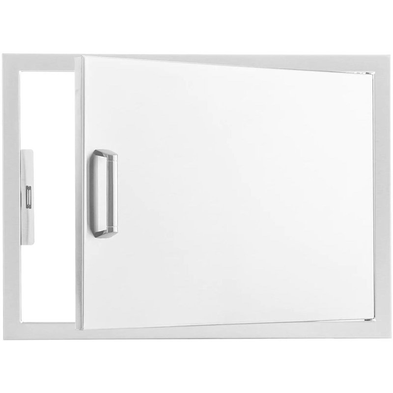 Porte de réversible à accès simple en acier inoxydable 304 de qualité commerciale avec îlot de cuisine pour barbecue et îlot de cuisine Montici Series 260