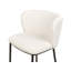 Mina Upholstered Counter Stool with Metal Frame-95982241