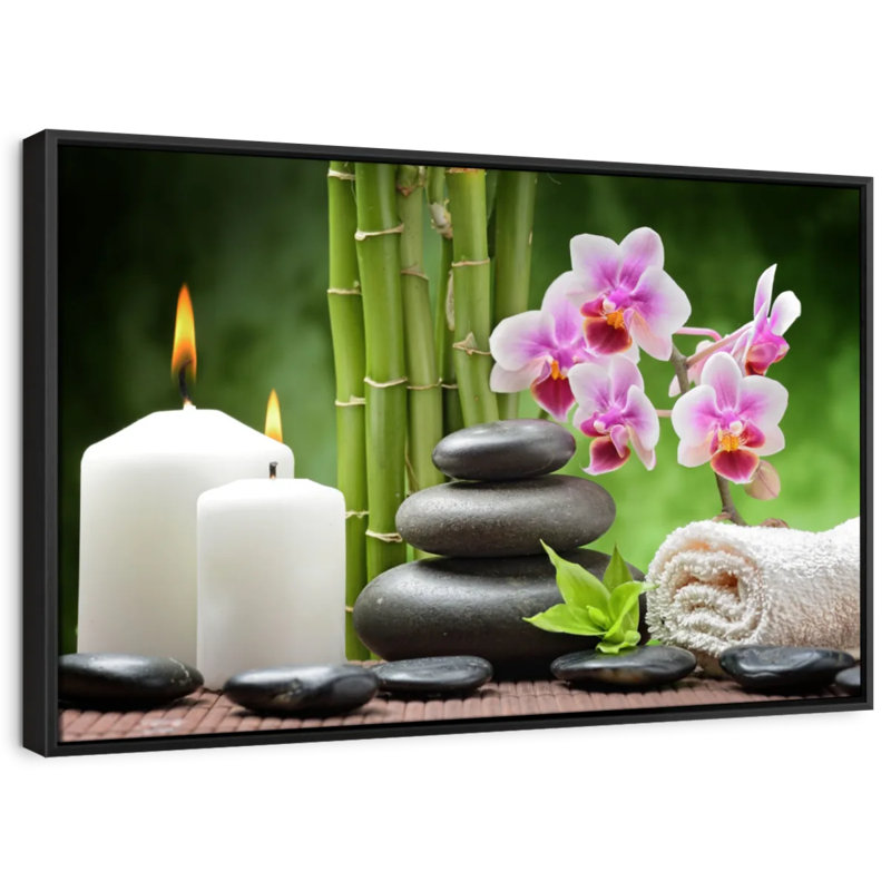 Impression sur toile Zen Spa Indulgence, H 21 po x l 31 po