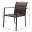 Fauteuil de patio empilable Lakeyshia