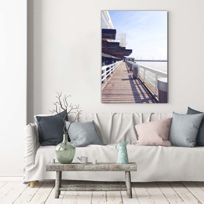 The Sopot Molo - Wrapped Canvas Print
