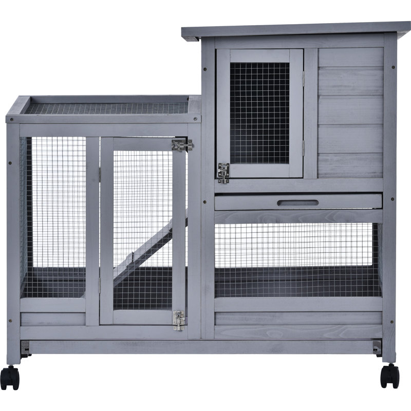 Linneus Weather Resistant Rabbit Hutch