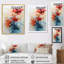 «Red Teal», art abstrait encadré de fractales-1560942392-1560942395