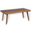 Misael Solid Wood Four Leg Coffee Table