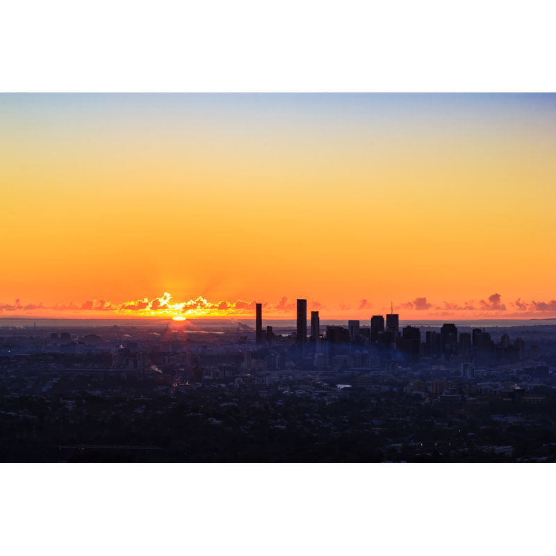 Sunrise View - Wrapped Canvas Print, 30cm H x 46cm W