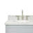 Hamlet 61 " W Freestanding Standard Free Standing 2 Double Vanity Bathroom Vanity With Carrara Marble Top-138538064-70317155