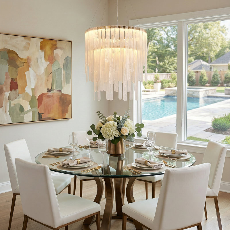 Roselle Circular Chandelier - Legacy Brass