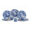 Spode Blue Italian 12-Pc Set W Mug