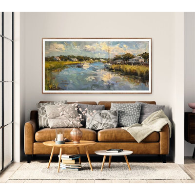 Art mural nature, reproduction de Charleston, art de Charleston, art mural Charleston, Shem Creek