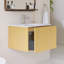 Meuble-lavabo simple mural 24 po avec comptoir intégré en céramique blanche-1559616425-1559616426