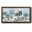 Rétro nuances de bleu - reproduction d'un cadre photo sur toile-427454399