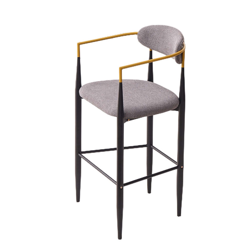 Tabouret de bar moderne avec design ergonomique, Beige
