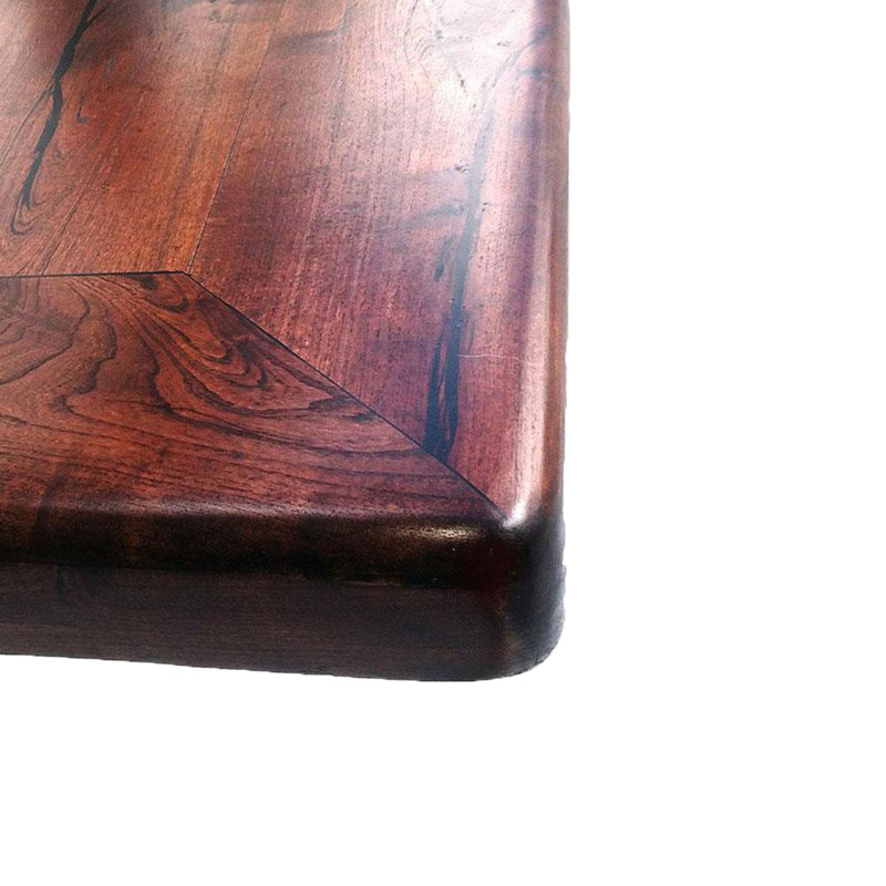 Table basse rectangulaire Mesquite - Centre de table contemporain en bois