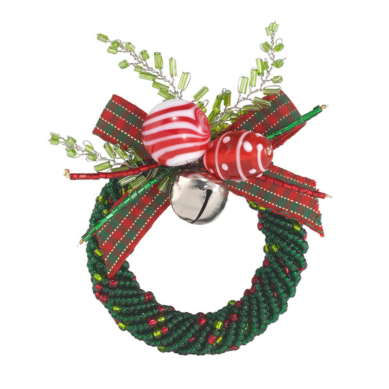 Jingle Bells Forest NR P/4, Green/Red