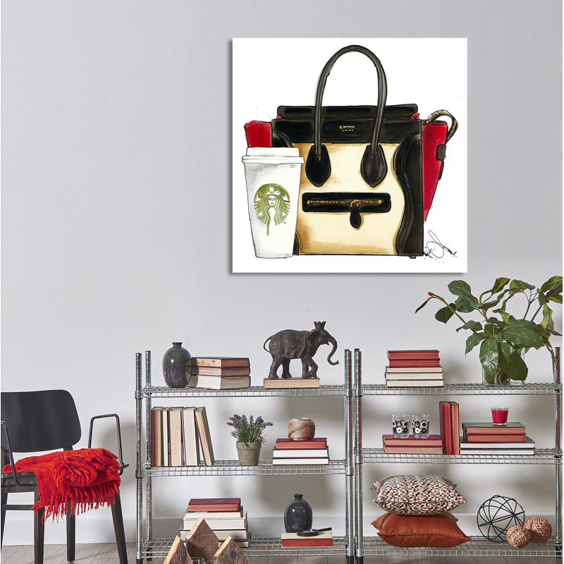 «My New Bag», impression sur toile, H 36 po x l 36 po x P 1,5 po, Toile tendue
