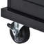 Kitchen Cart With Rubber Wood Desktop Rolling Mobile Kitchen Island-1811808486