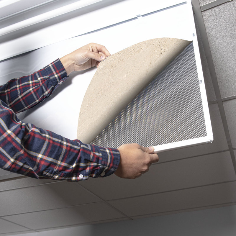 Beach Classroom Fluorescent Light Covers for Ceiling Lights - For 2x4 Light Fixture - by Octo Lights