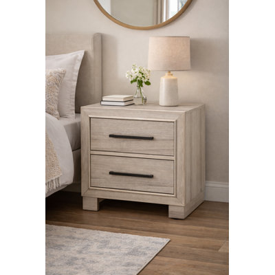 Sutherland 23.5" W 2-Drawer Nightstand