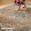 Tapis bohémien à tapis rétro antidérapant marocain-334520289