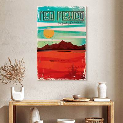 Land of New Mexico, reproduction sur toile