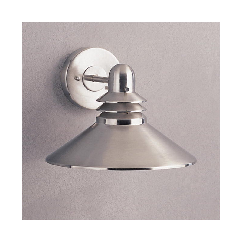 Michigamme Wall Light, Brushed Nickel