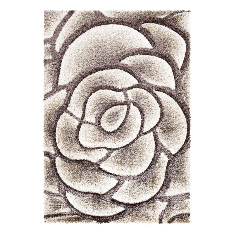 Delima Floral Area Rug, Rectangle 120 x 170 cm