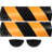 VEVOR Rubber 40.2'' L Threshold Ramp