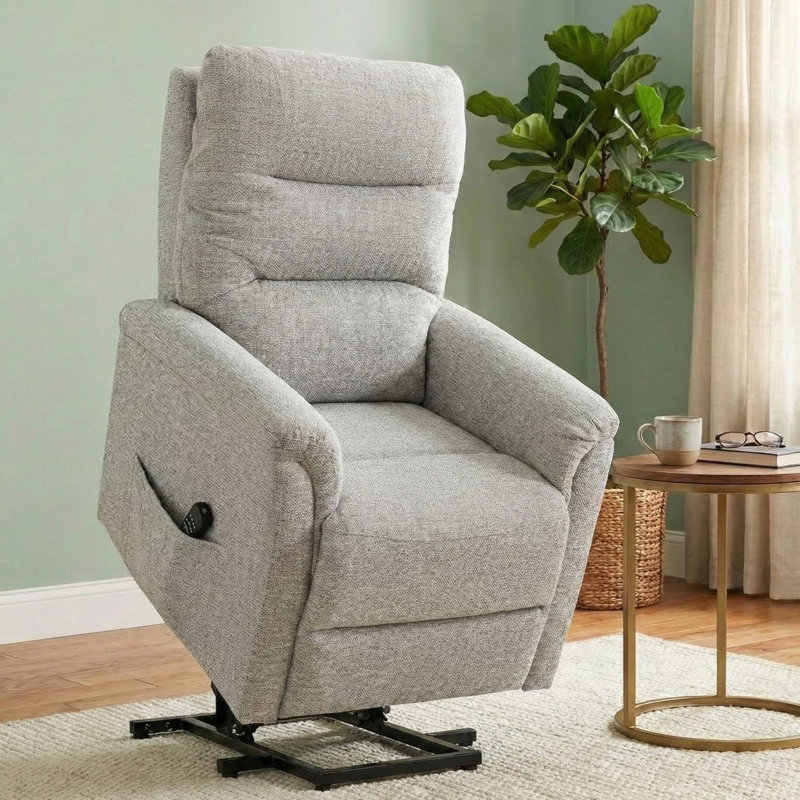 Fauteuil inclinable électrique lève-personne de 30 po avec télécommande câblée pour petits espaces Stearns & Foster® Amalie