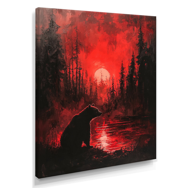 Rhame - animaux, reproduction d'art sur toile, H 20 po x l 12 po, Toile tendue, Ne s’applique pas