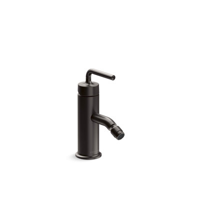 Purist Horizontal Swivel Spray Aerator Bidet Faucet With Straight Lever Handle