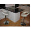 Basham Swivel Upholstered Adjustable Height Counter Stool with Metal Frame-10259010-29908780