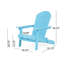 Chaise Adirondack Malibu-314250961