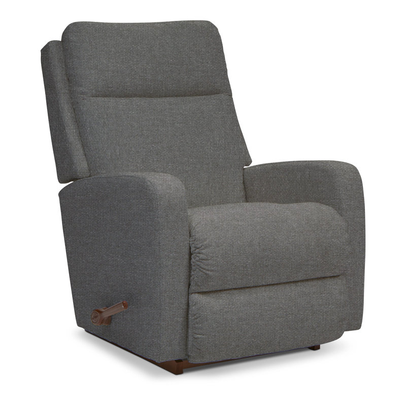 Finley Manual Rocking Recliner, Dark Gray