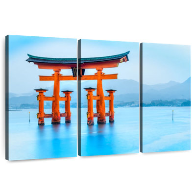 Porte Lilie Miyajima Torii