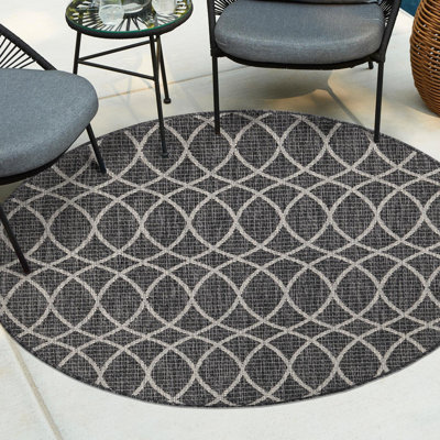 Tapis d'extérieur Charcoal_Unique Loom