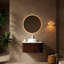 Meuble-lavabo de salle de bain 30 po avec tiroir et armoire de rangement en céramique-829123362