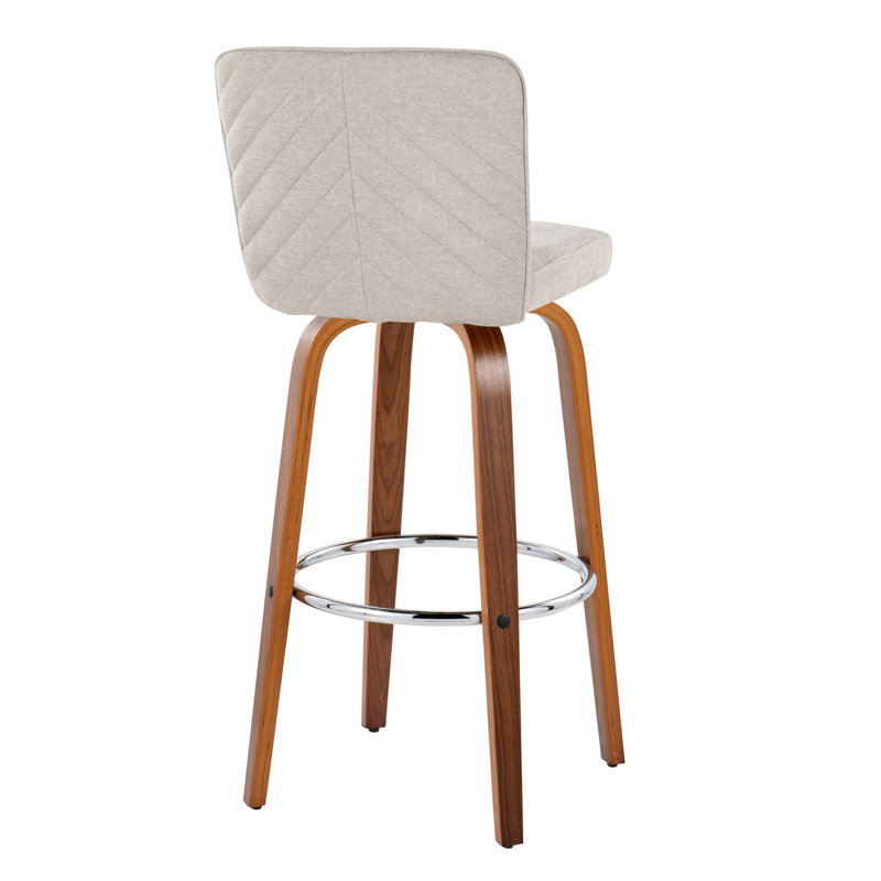 Contemporary Fixed-Height Barstool