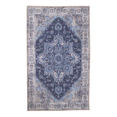 Derouen Oriental Area Rug