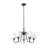 Sujal 5 - Light Steel Dimmable Classic / Traditional Chandelier-1452589991