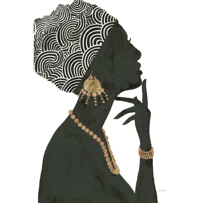 Graceful Majesty I by Emily Adams - No Frame Painting on Canvas, 122cm H x 81cm W