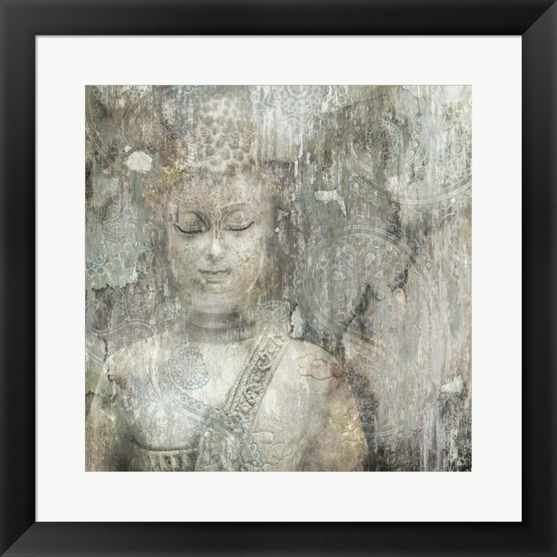 Bouddha par Edward Selkirk, art mural encadré