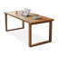 Bureau rectangulaire brun en bois massif-108516527