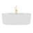 Charisma 67 in. L x 29-1/2 in. W x 22-7/8 in. H Freestanding Acrylic Bathtub-96207710