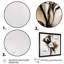 Fleur mauve sur fond abstrait III - Impression sur toile-128289483-128289482