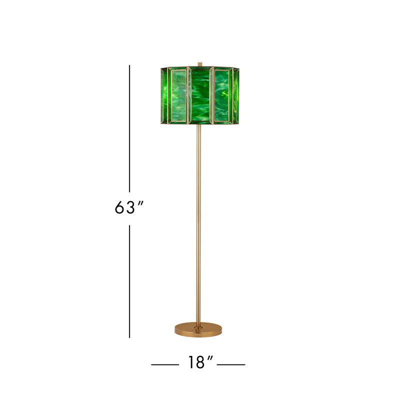 Daze Floor Lamp, Green
