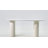 Jamani 71" Modern Oval Dining Table for 6, Glossy White Sintered Stone table top, Stable Wood Legs-1136608368-1111551431-1111551424